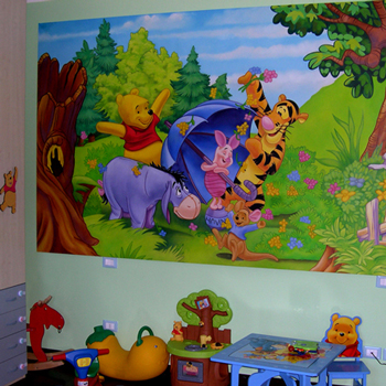 murales winnie the pooh